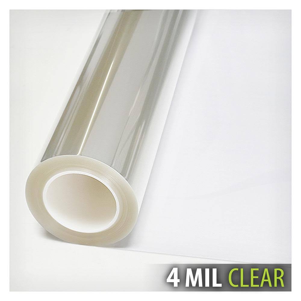 Window Film Security and Safety Clear 4 Mil (30in x 25ft) T914708