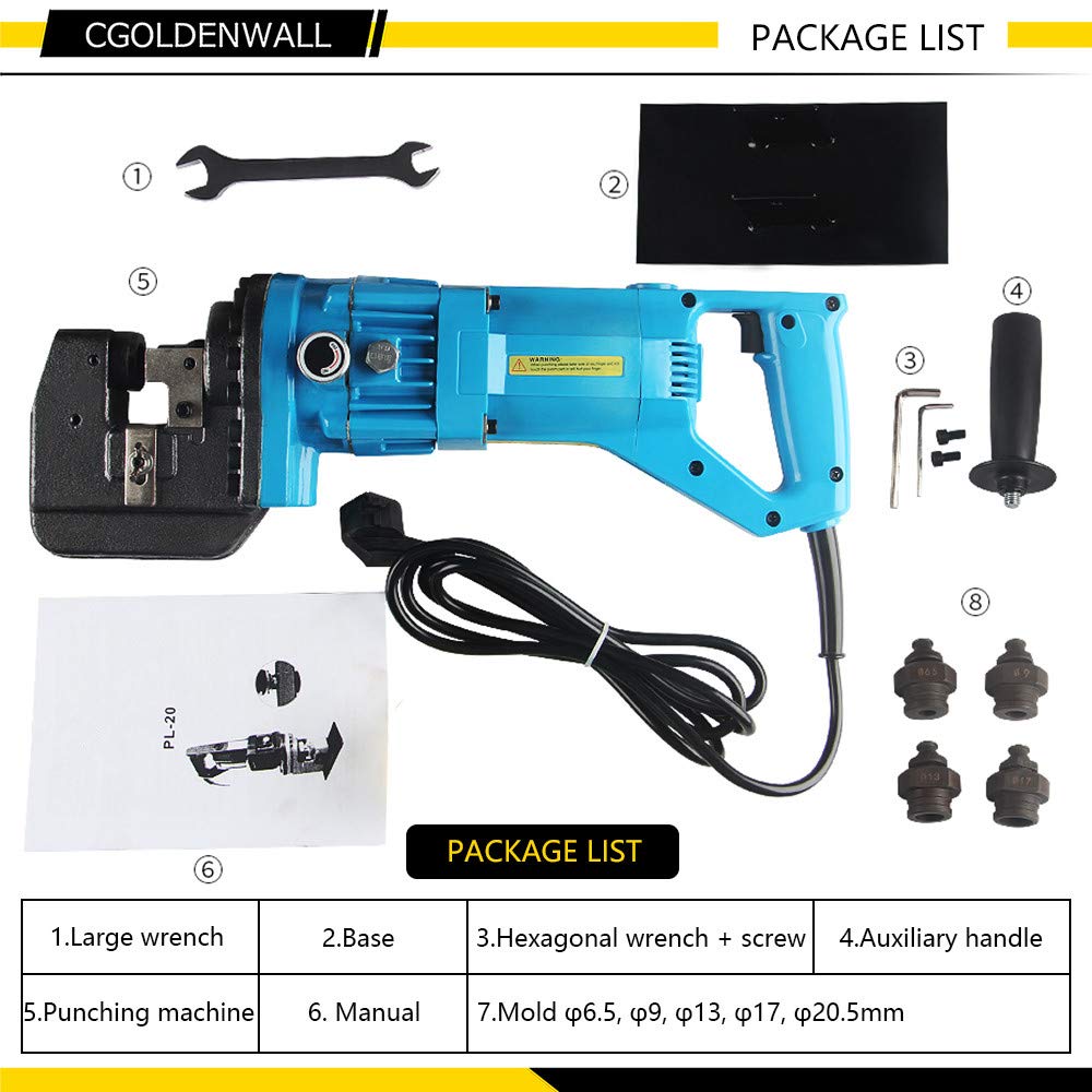 Hydraulic Hole Punching Tool for Steel Plate Iron Plate Aluminum Plate O844579