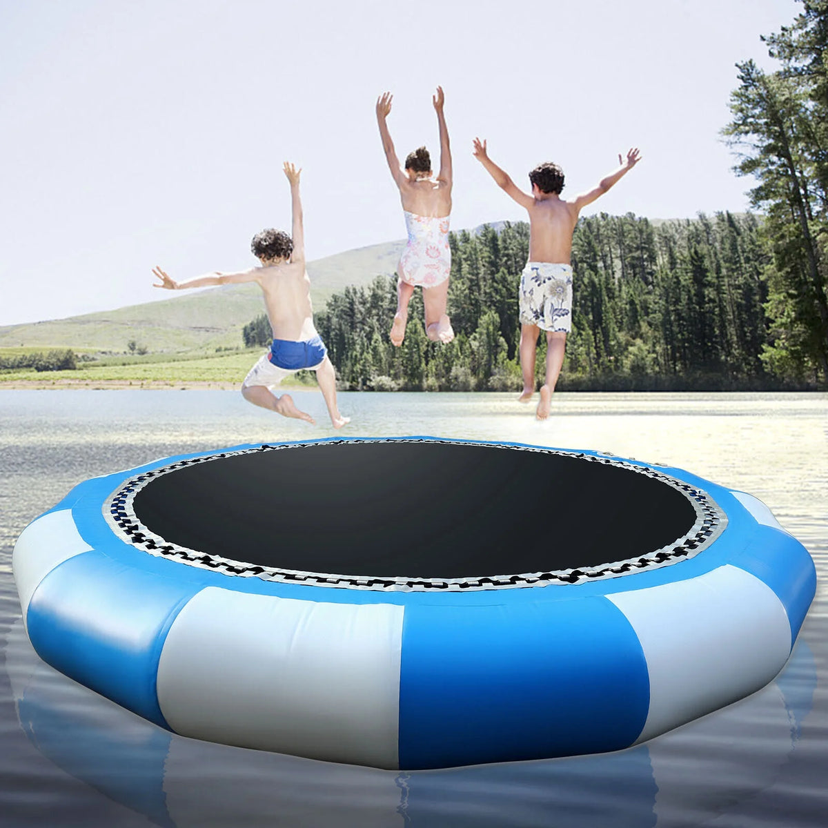 17Ft Inflatable Water Trampoline O1538
