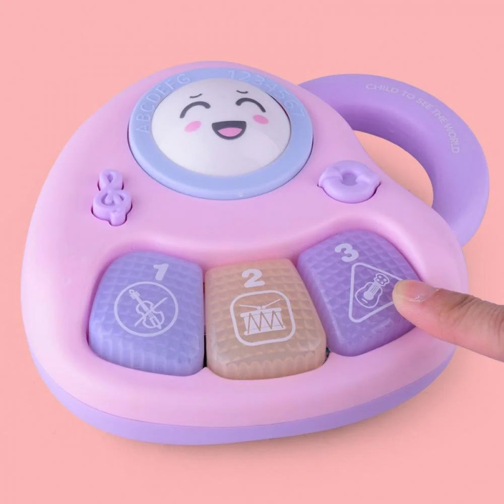 Baby Piano Toy Light Up Music Educational Piano Keyboard Infant Toys R353415
