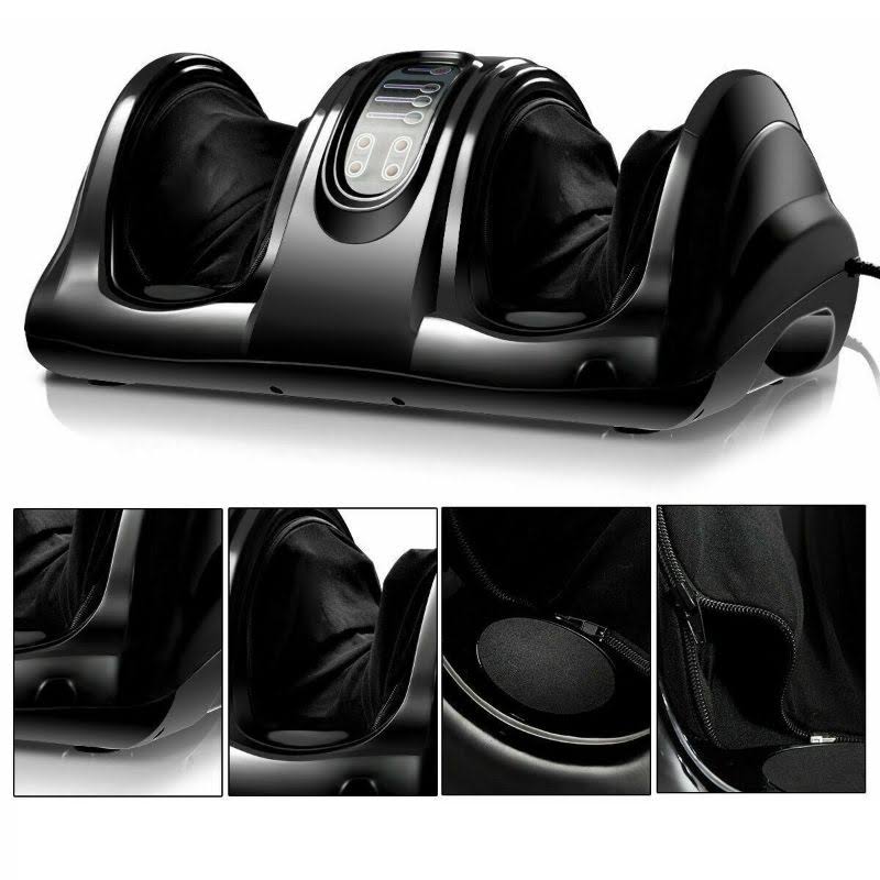Black Shiatsu Foot Massager with Remote Control Q605