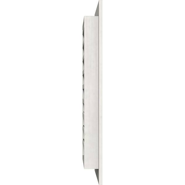 36 inch x 24 inch Primed Western Red Cedar Gable Vent N11442