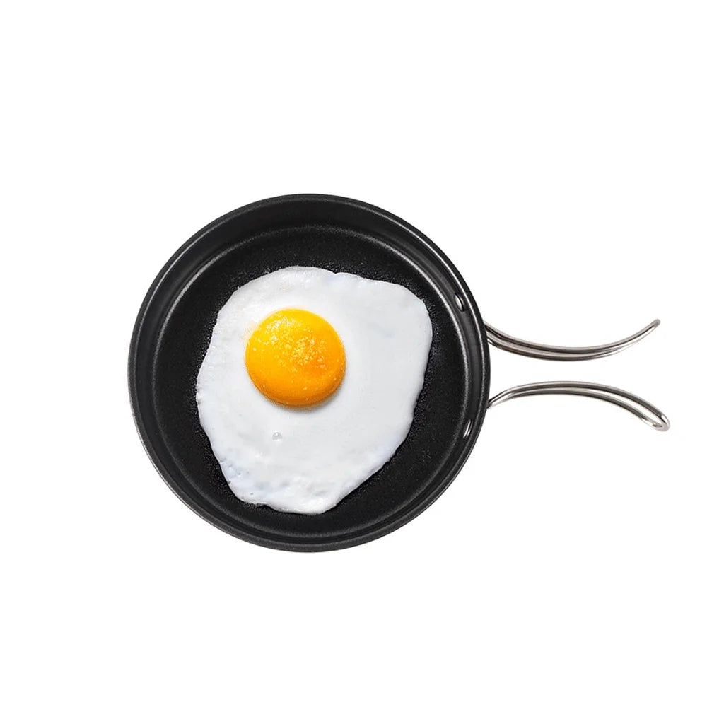 Stainless Steel Cookware Set with Pot Frying Pan Kettle H74732