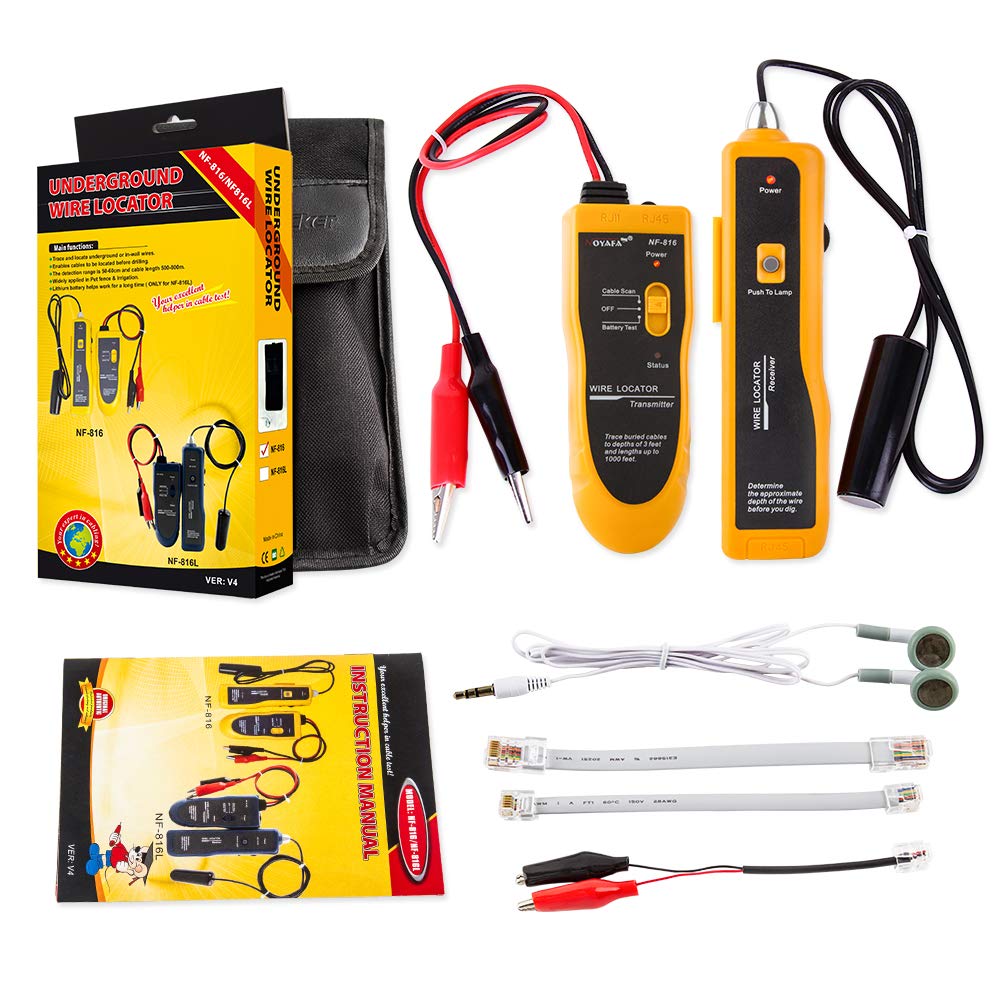 Underground Cable Wire Locator, Pack of 2 C7094