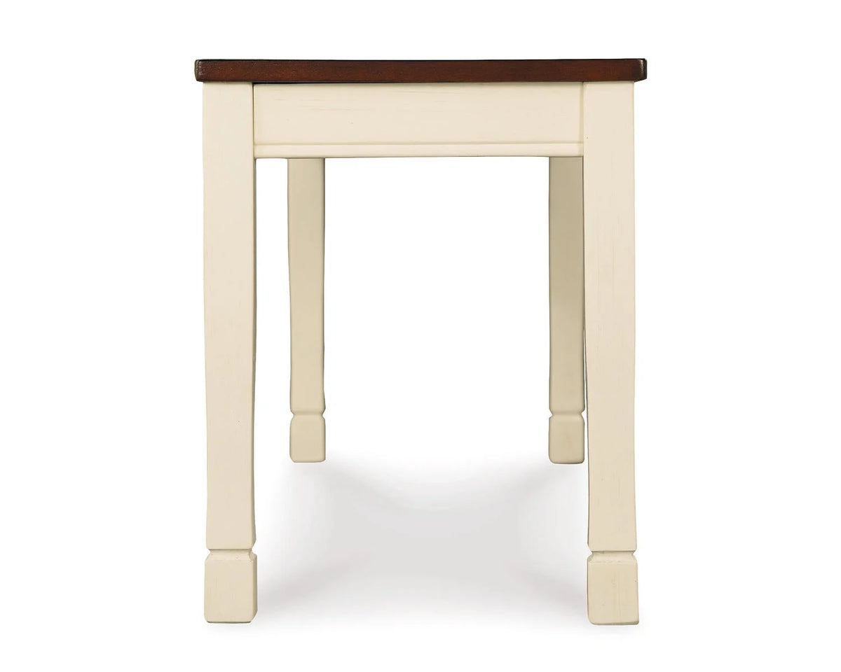Dining Bench Brown Cottage White H32154