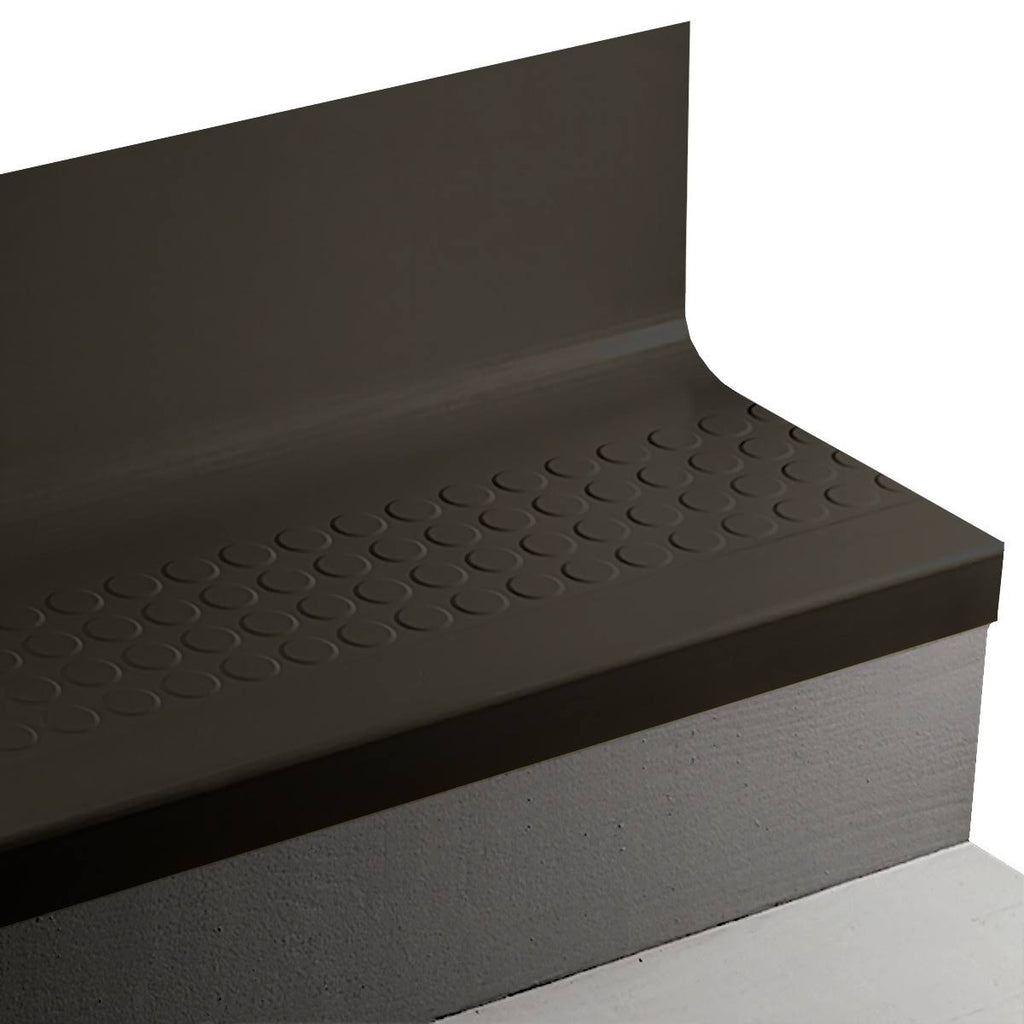 Rubber Stair Treads with Risers N6621