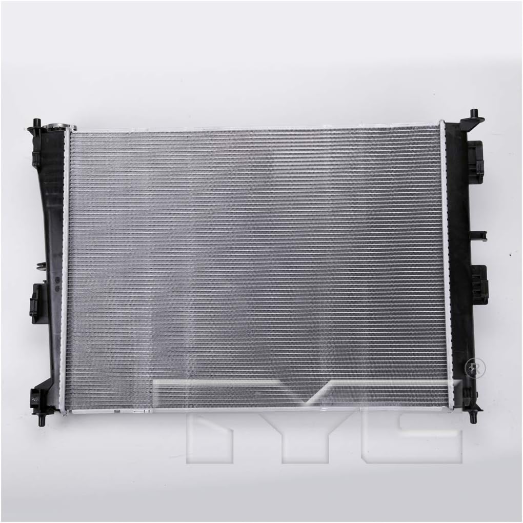 Hyundai Sonata Hybrid Radiator 2011 2013 2.4L L4 Plastic/Aluminum Y39635