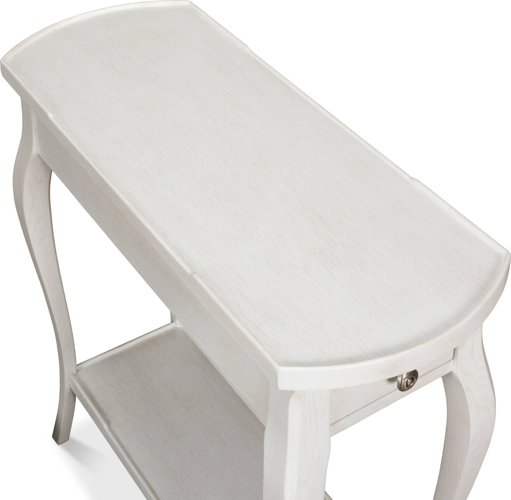 White Side Table G6864