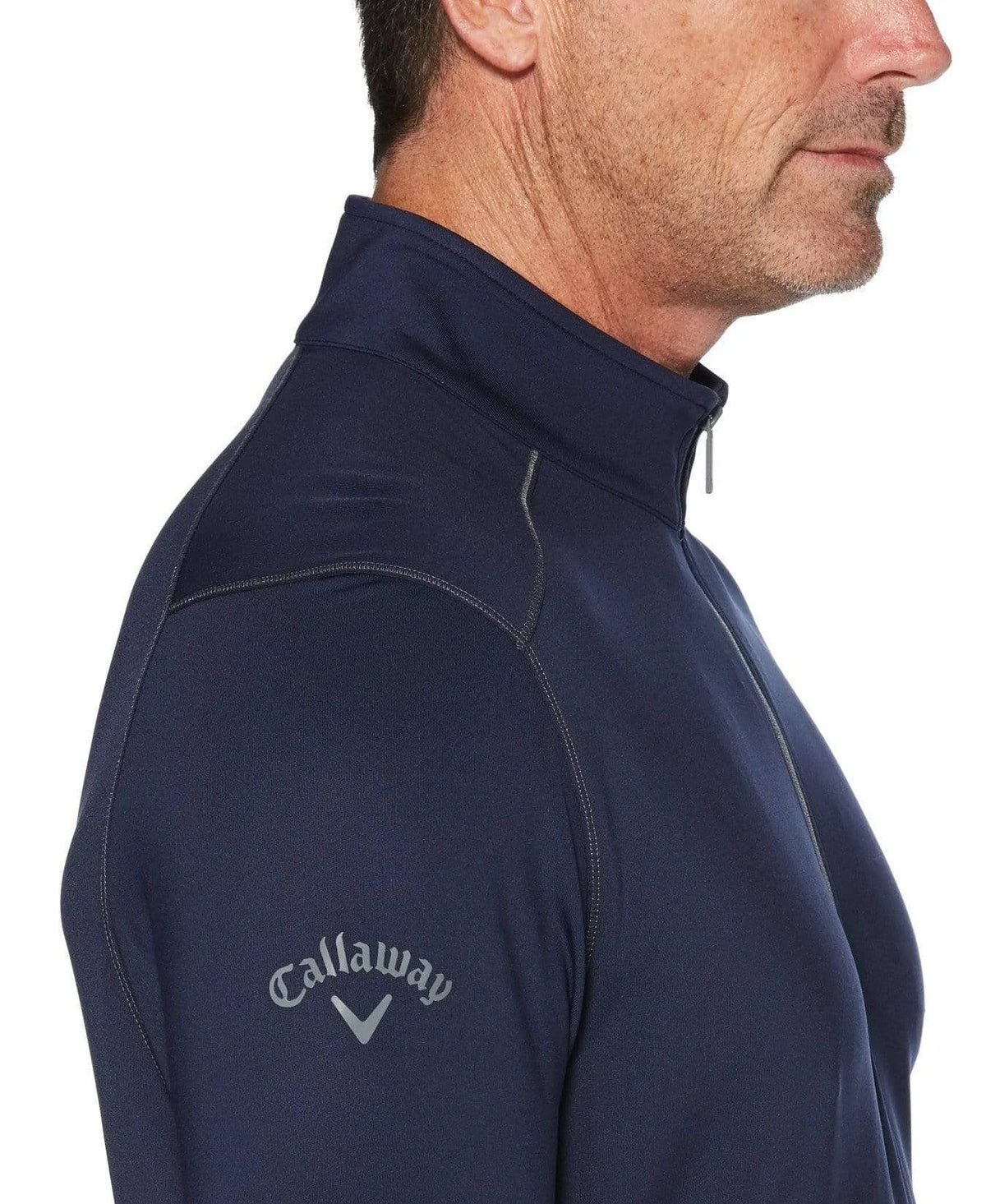 Peacoat Medium 1/4 Zip Midlayer H742
