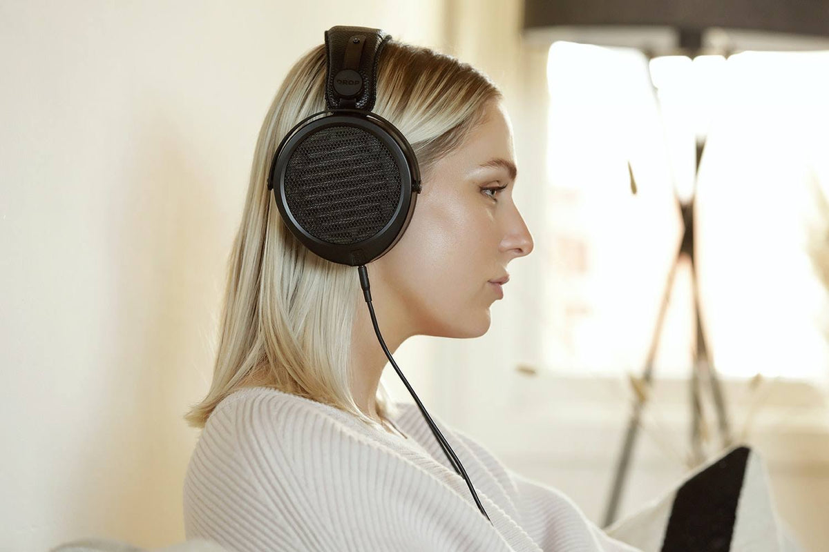 Black Planar Magnetic Over-Ear Open-Back Headphones X941