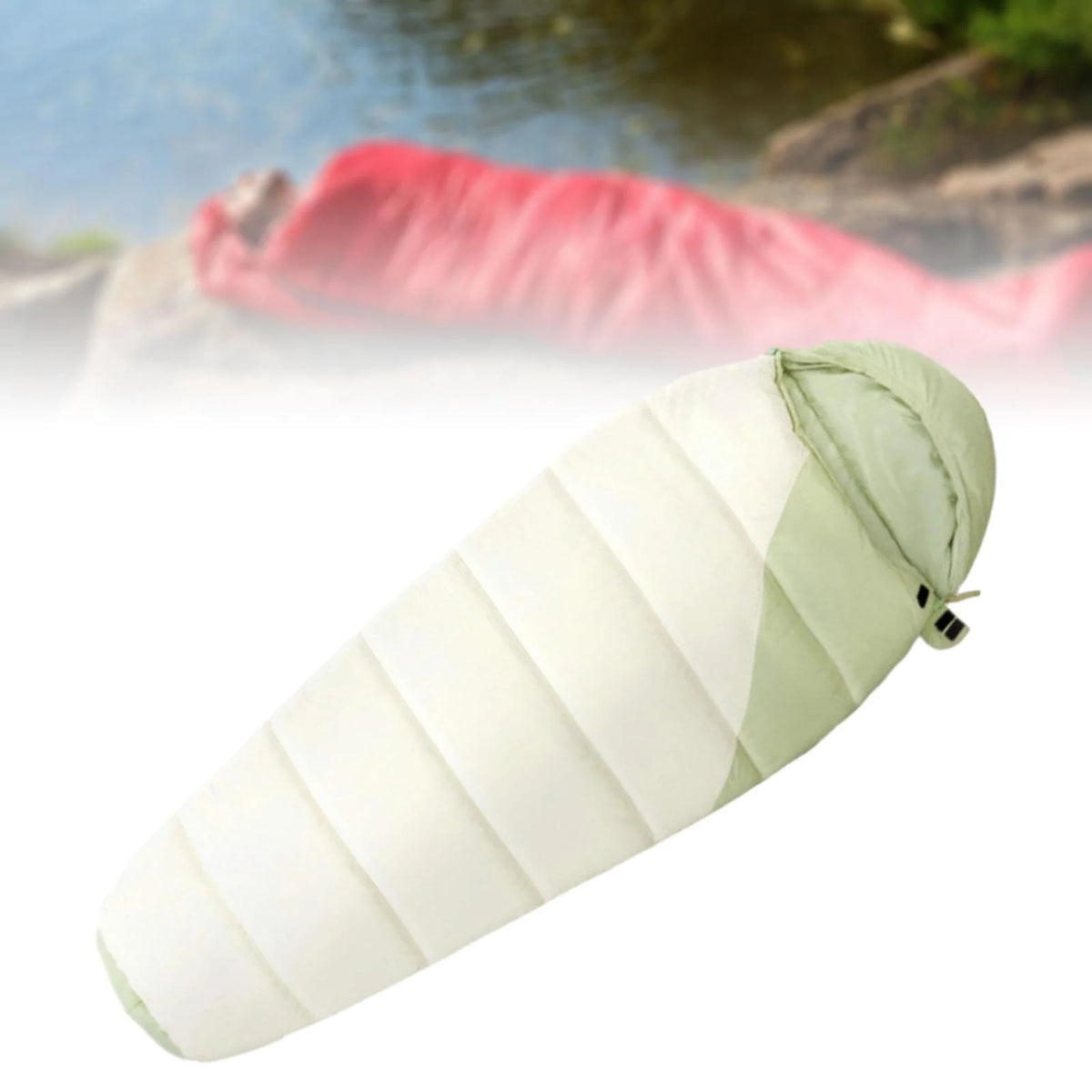Cold Weather Down Mummy Sleeping Bag U947271