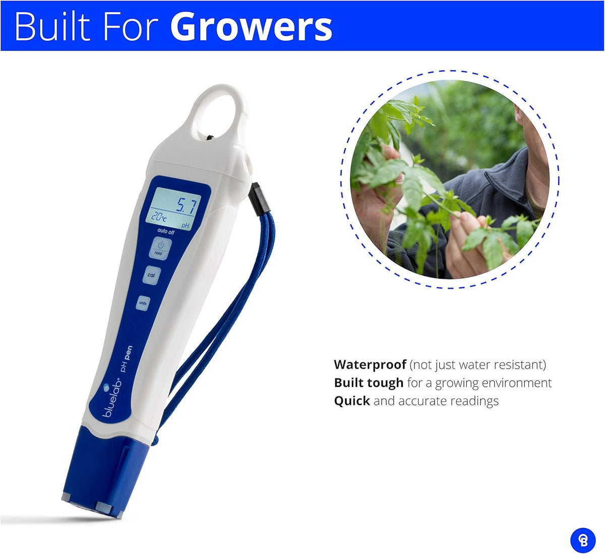 pH Pen Digital Meter with Double Junction Probe D552
