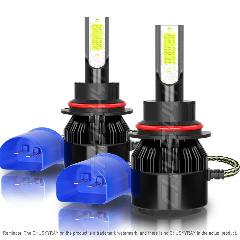 4PC LED Headlight Hi Lo Fog Light 6000K Bulbs M270