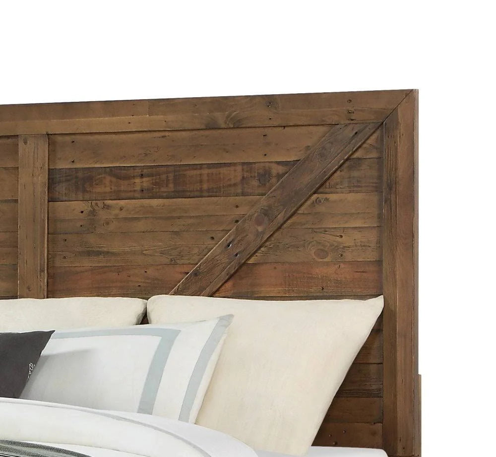 King Panel Bed E291