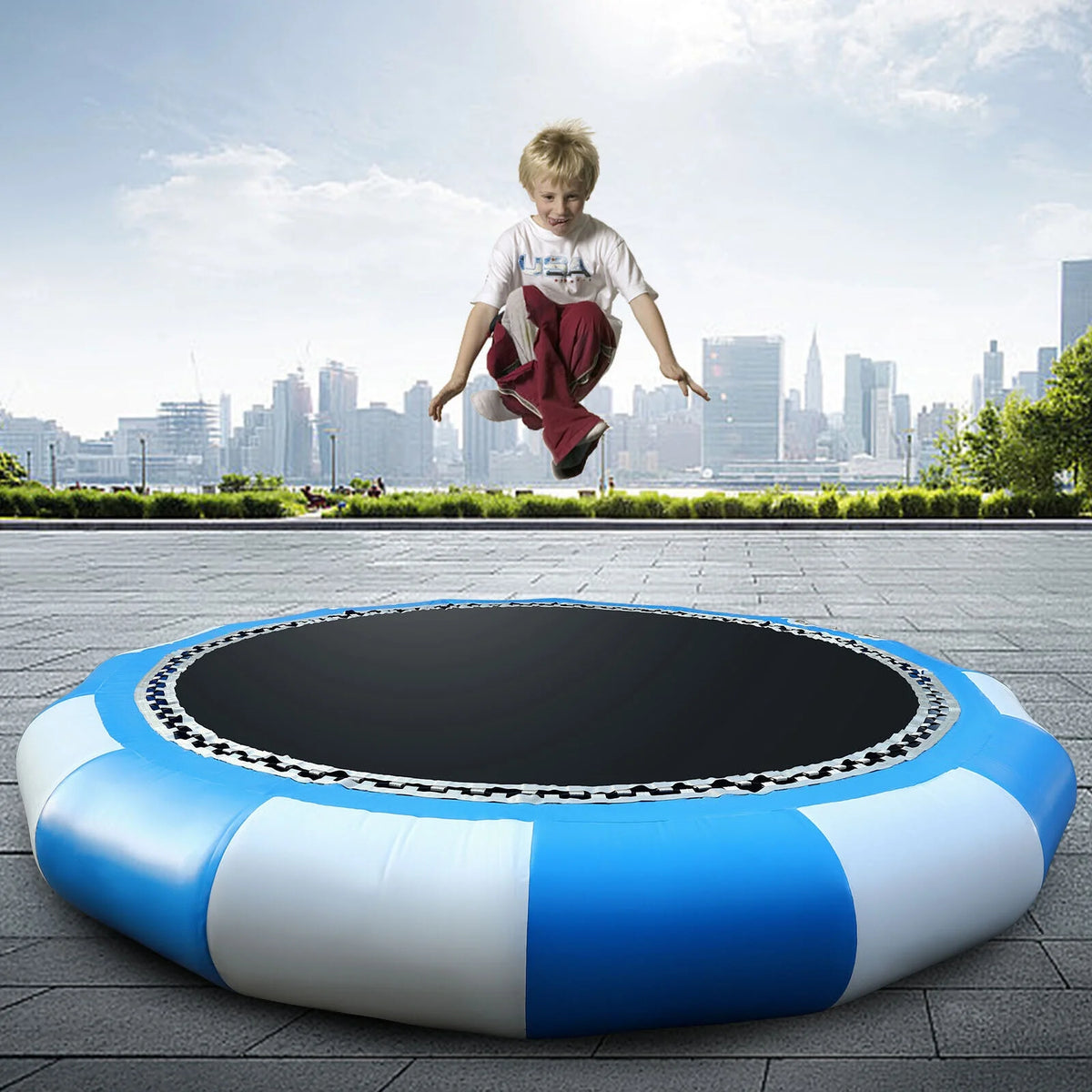 17Ft Inflatable Water Trampoline O1538