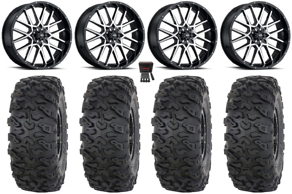 18" Machined Wheels 37" T4 Tires M739570