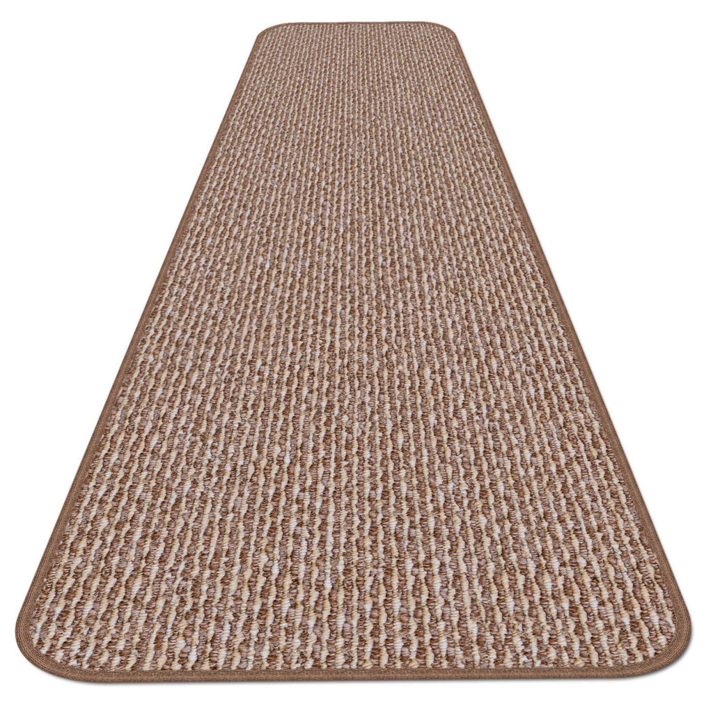 Skid-Resistant Carpet Runner - Praline Brown - 18 ft. x 36 in. Z8541