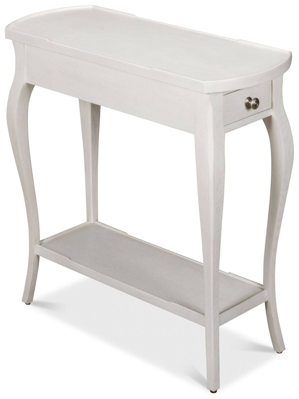 White Side Table G6864