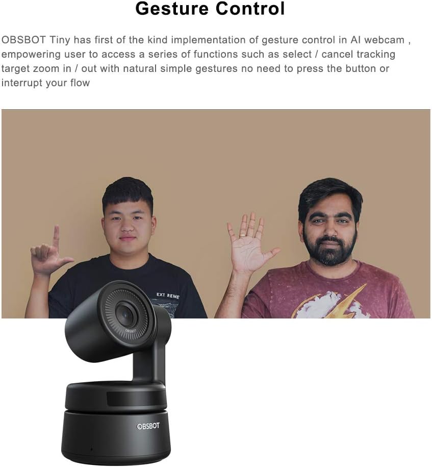 PTZ Webcam with AI Tracking Y74279