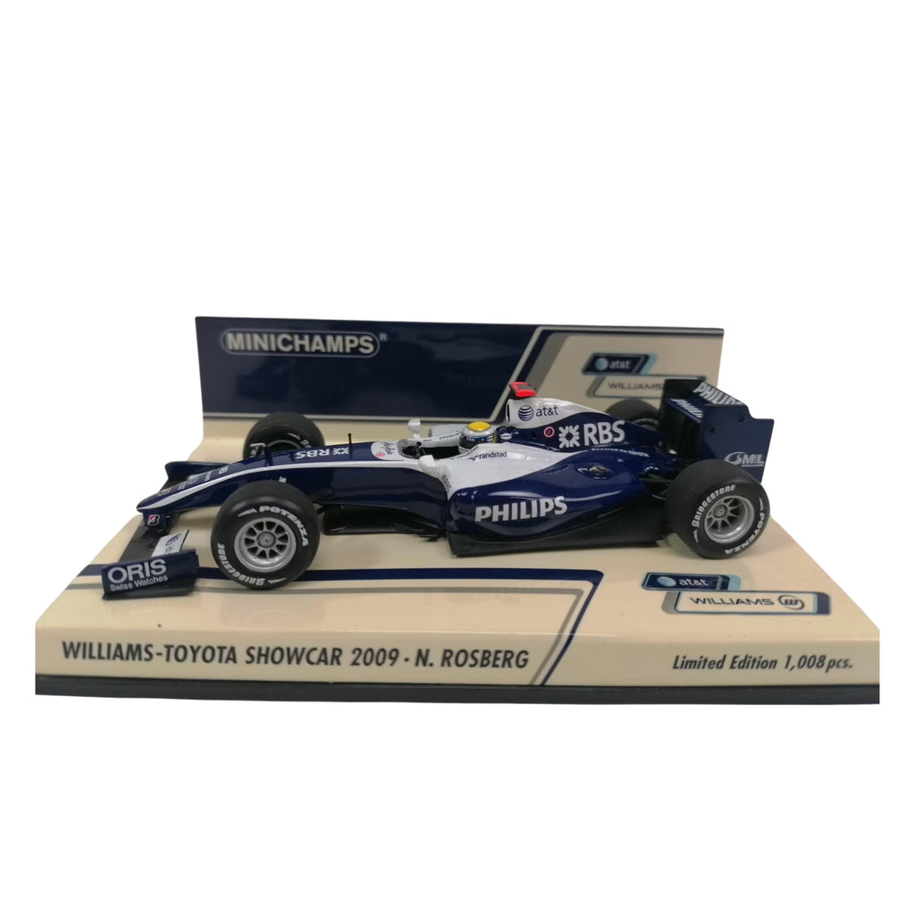 1:43 scale Blue White Showcar Z284