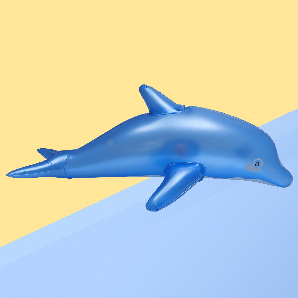 Inflatable Dolphin Bath Toy (Blue) L847
