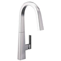Chrome Pull Down Single Handle Kitchen Faucet Z45048