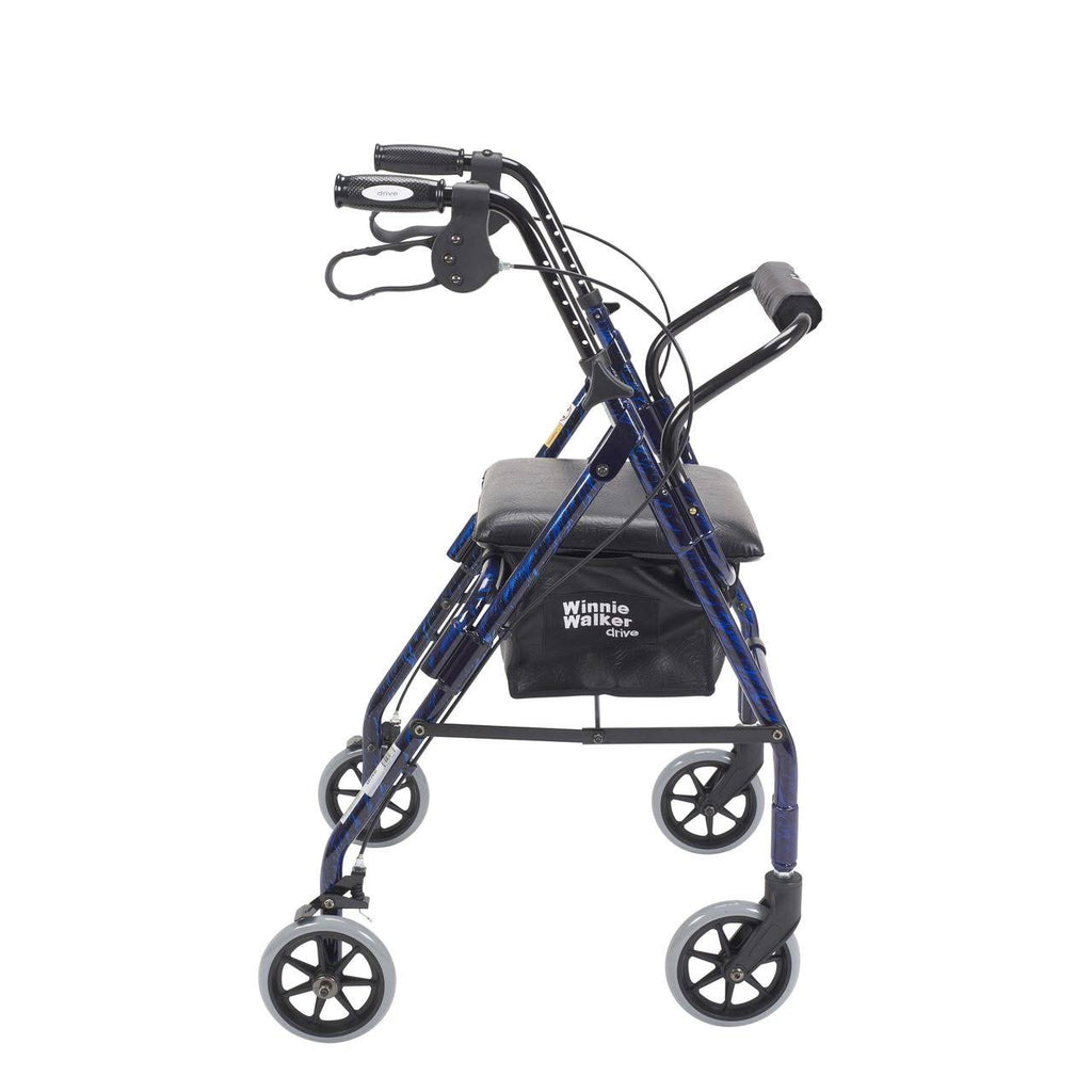 Flame Blue Rollator Walker W51551