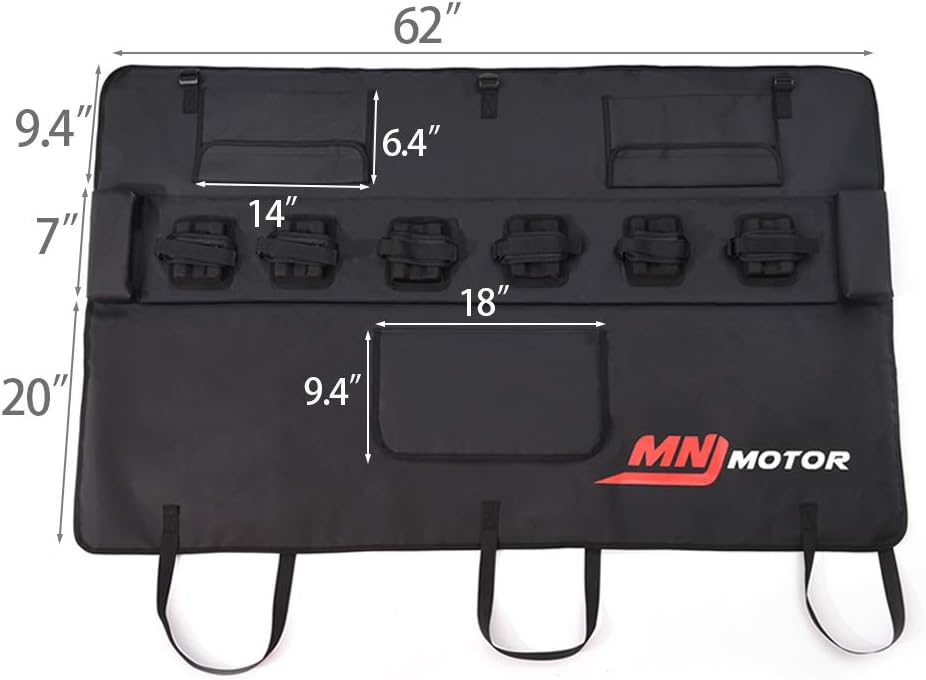Pickup Tailgate Bike Pad with Fixing Straps A327198