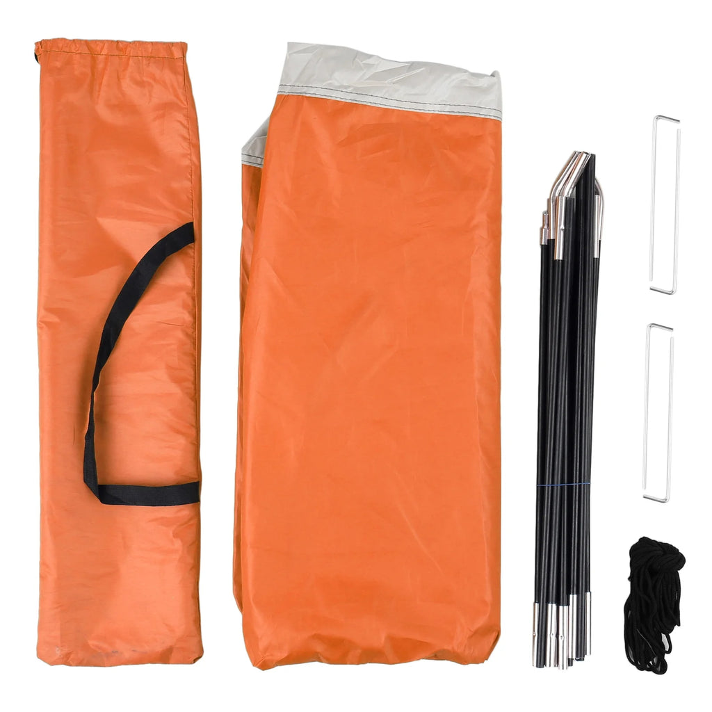 Green & Grey Polyester Shelter Tent Y97175