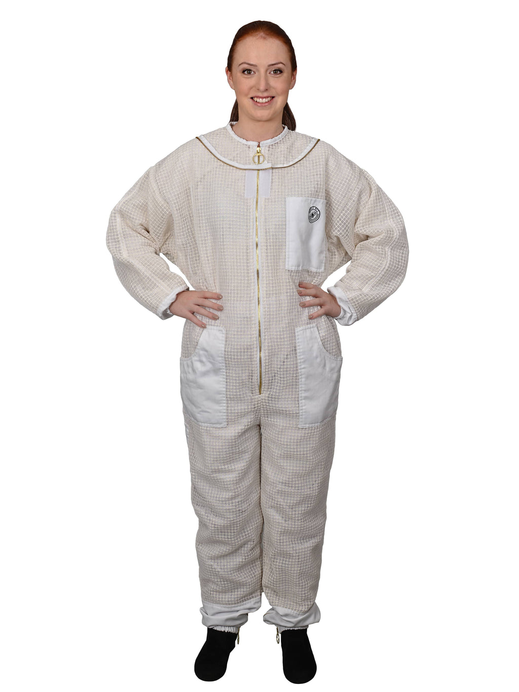 Aerated Beekeeping Suit with Fencing Veil (Medium) O219699