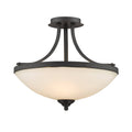 Bronze Semi Flush Mount W3531