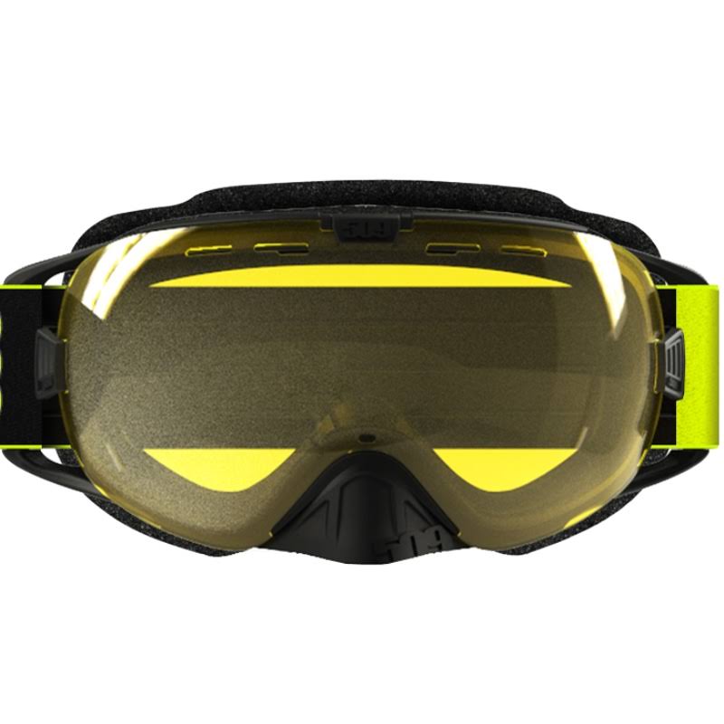 XL Revolver Goggles - Hi-Vis Black - Yellow Tint Lens W71190