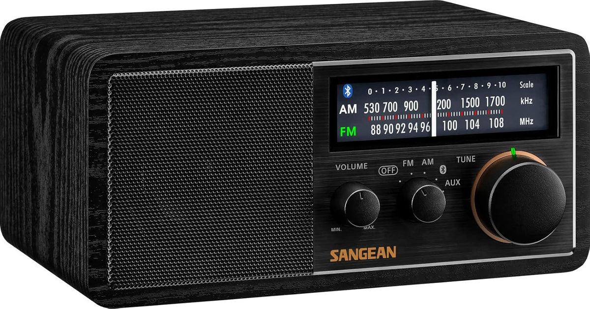 Retro AM/FM Bluetooth Wooden Cabinet Radio U262