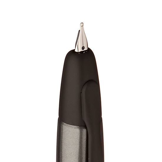 Grey Matt Satin Brass Fountain Pen F65203
