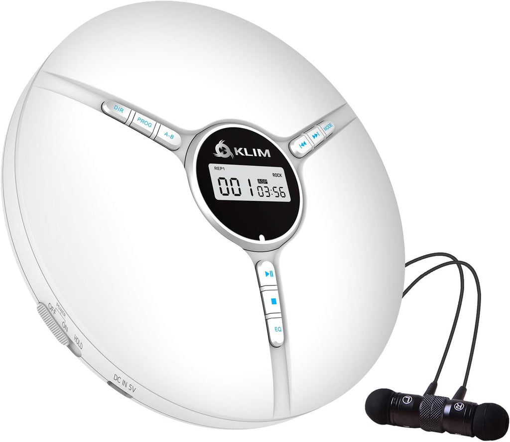 Portable CD Player with Built-in Battery, Black, Pack of 2 I5597