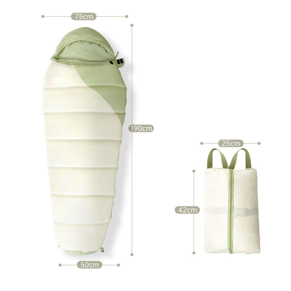 Cold Weather Down Mummy Sleeping Bag U947271