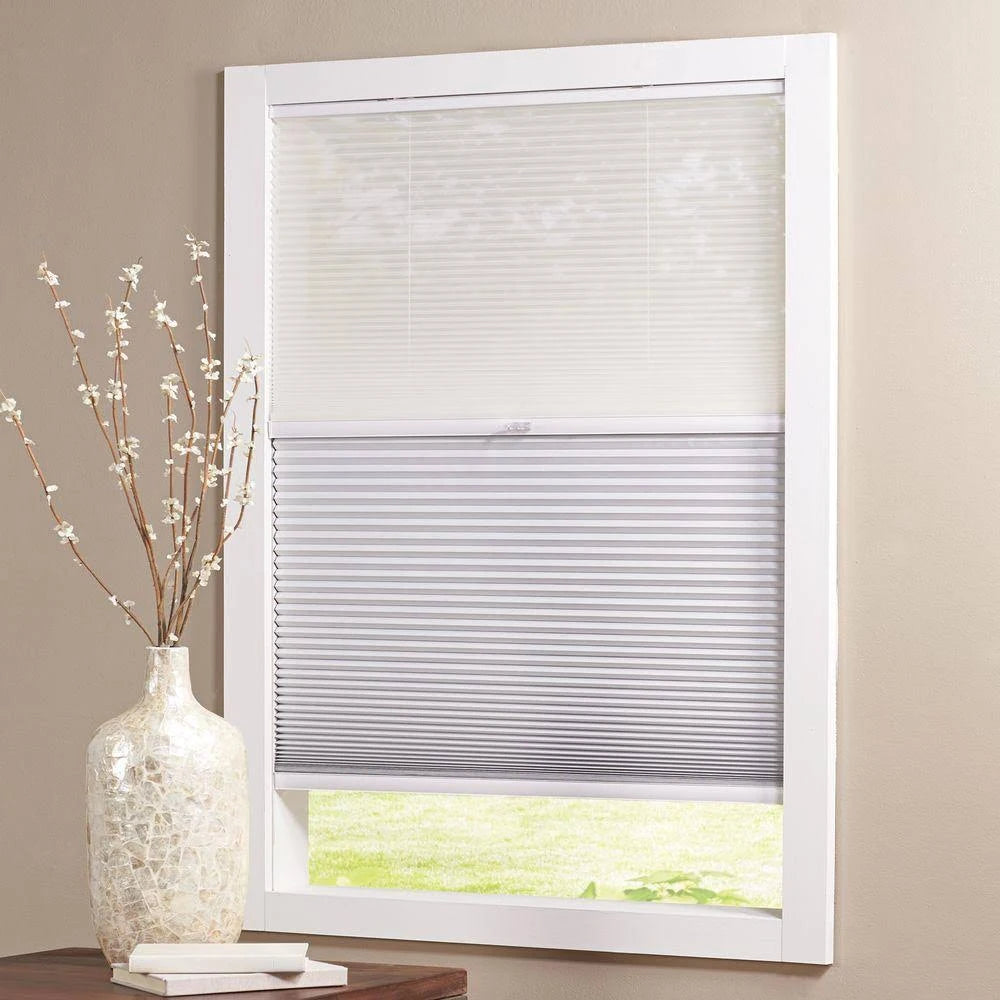 Cordless Day and Night Blackout Cellular Shade 65 in. W x 48 in. L C297
