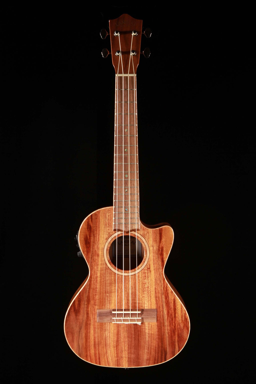 Solid Acacia Tenor Ukulele with Electronics K1068