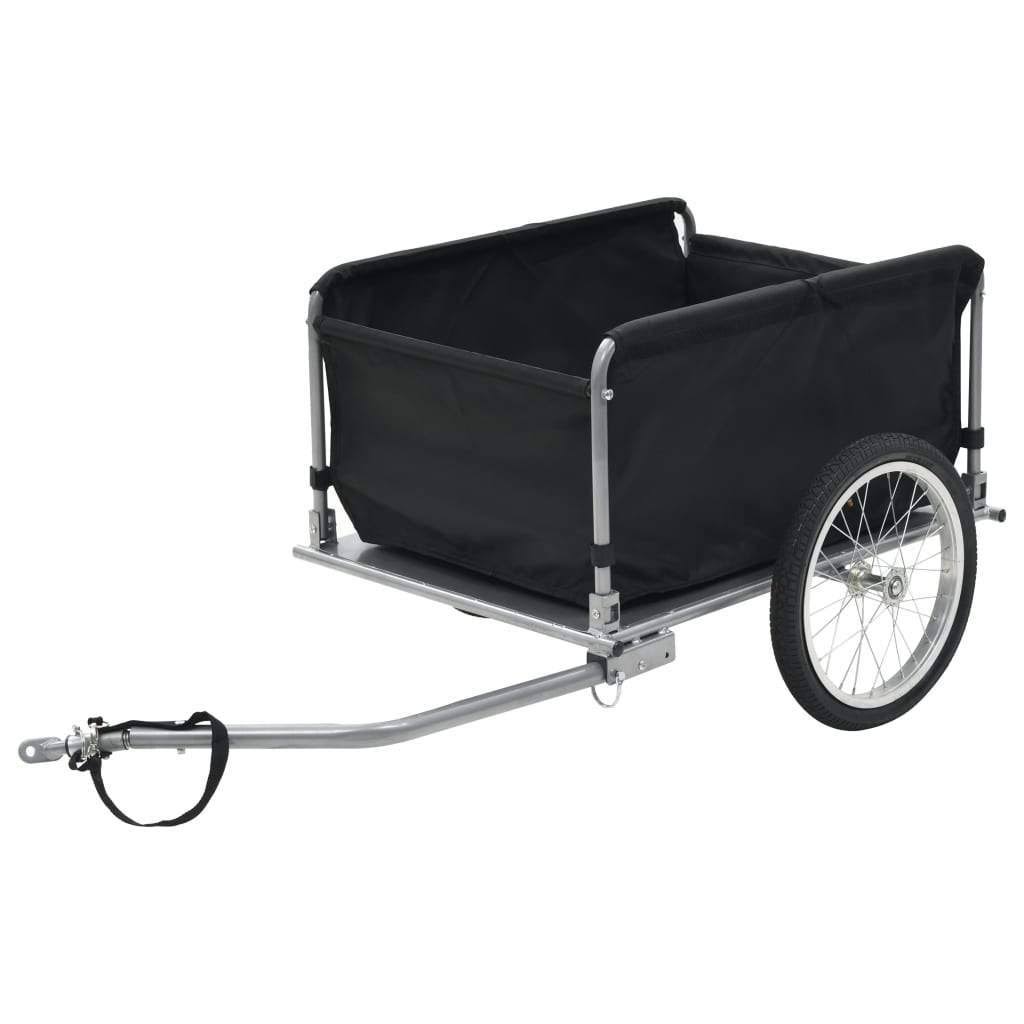 Bike Cargo Trailer Black and Blue 143.3 lb P1805
